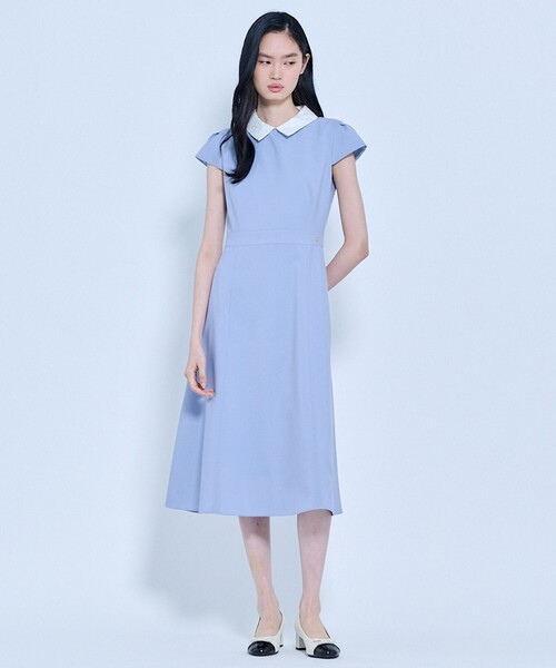 ワンピース CALLA LILY SILHOUETTE ドレスの画像