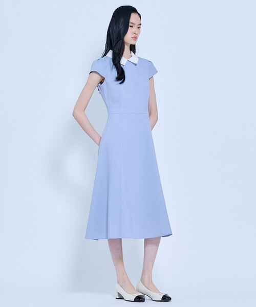 ワンピース CALLA LILY SILHOUETTE ドレスの画像