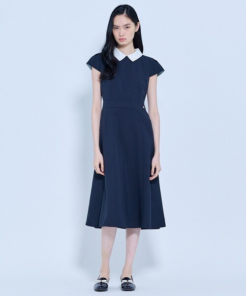 ワンピース CALLA LILY SILHOUETTE ドレスの画像