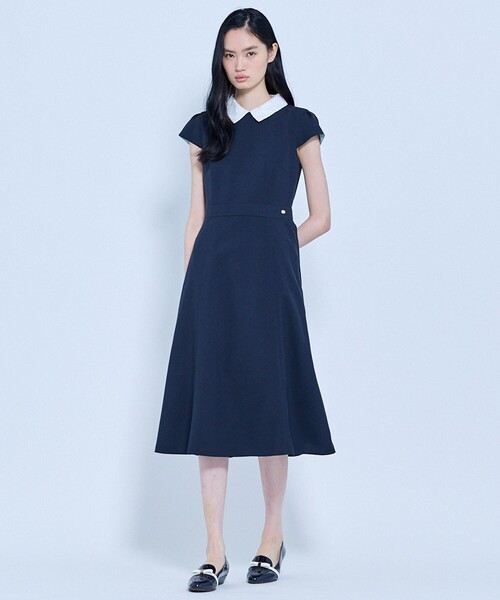 ワンピース CALLA LILY SILHOUETTE ドレスの画像