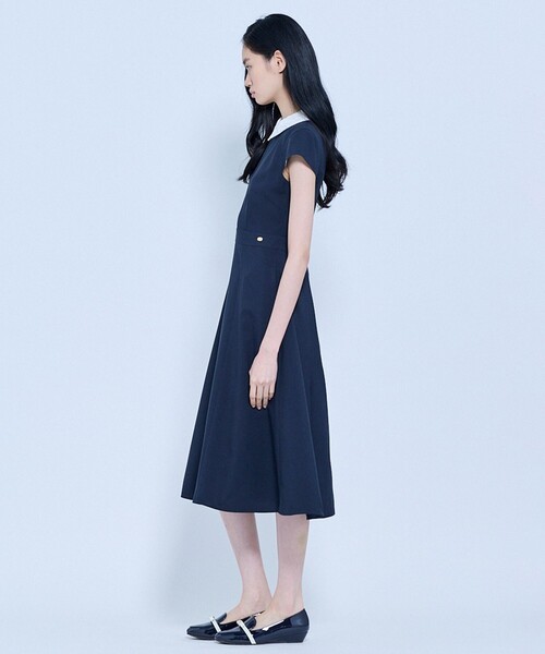 ワンピース CALLA LILY SILHOUETTE ドレスの画像