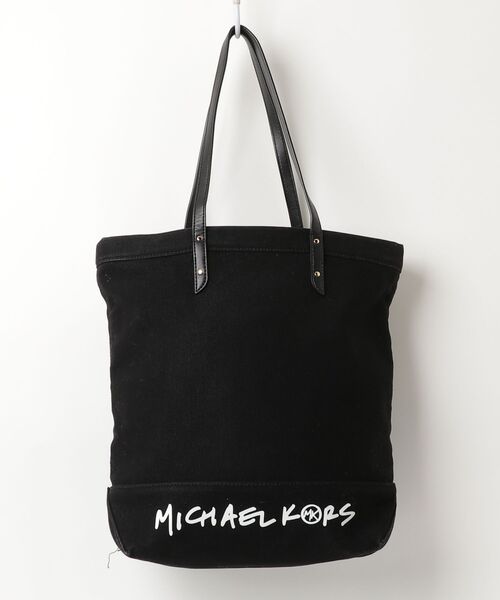 MICHAEL KORS ブラックトートバッグ MICHAEL KORS（マイケルコース） トートバッグ - ブラック レディース