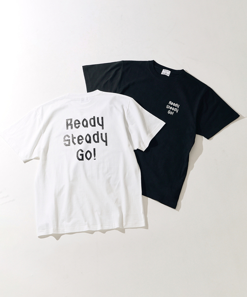 EDIFICE（エディフィス） tシャツ 「WEB限定」Ready Steady Go 