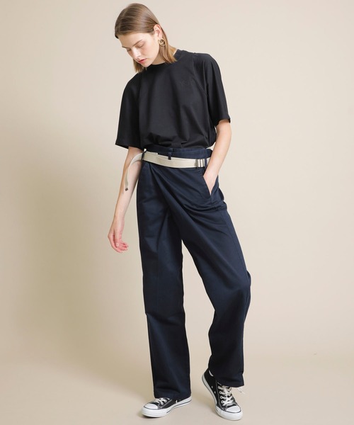 「MAISON EUREKA」 チノパンツ MEDIUM ベージュ レディース_画像3