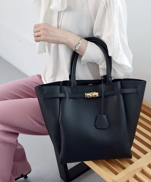 「quaranciel」 トートバッグ ONE SIZE ベージュ レディース_画像9