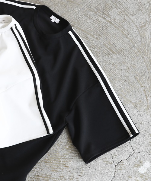 「LILL」 半袖Tシャツ S ホワイト メンズ_画像3