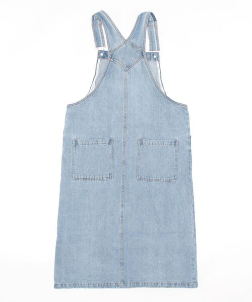 「Alley by w closet」 サロペットスカート FREE サックスブルー レディース_画像4