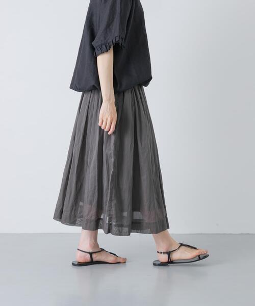 4648【美品】サカイ レースレイヤードスカート 異素材 ドッキング 黒