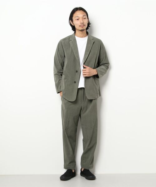 「417 EDIFICE」 セットアップ MEDIUM カーキ メンズ_画像3