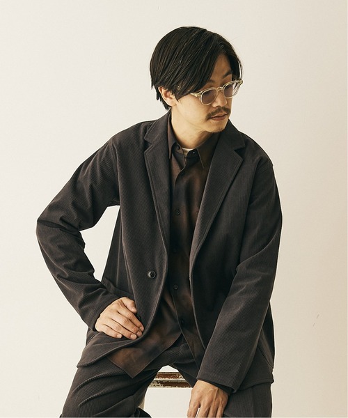 「417 EDIFICE」 セットアップ MEDIUM カーキ メンズ_画像4