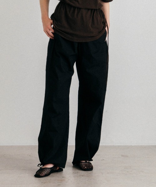 CREDONA（クレドナ） パンツ OFFSET WAIST PANTS/オフセットウエスト