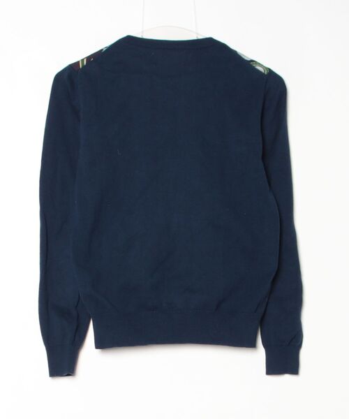 「BEAMS BOY」 ニットカーディガン ONE SIZE ネイビー レディース_画像2