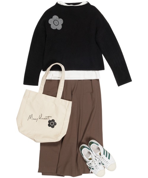 「MARY QUANT」 トートバッグ FREE ブラック レディース_画像6