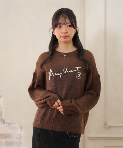 MARY QUANT（マリークヮント） ニット セーター マリークワント サイン