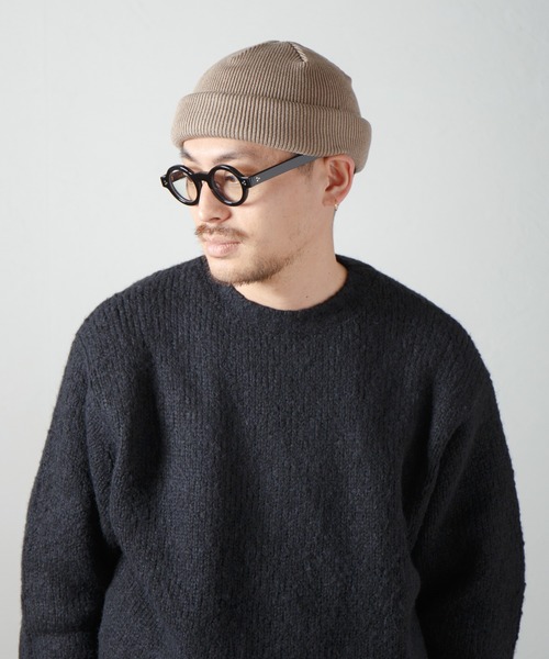 RACAL（ラカル） ニット帽 ニットキャップ ロールニットキャップ