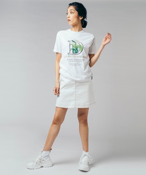 DOUBLE STANDARD CLOTHING - ダブルスタンダードクロージング　ヴィンテージレアルツイストDロゴTシャツ　新品 DOUBLE STANDARD CLOTHING tシャツ Tシャツ ヴィンテージレアル
