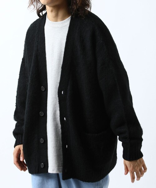カーディガン Web限定 ビッグシルエット モヘヤタッチ シャギーニット ルーズカーディガン セーター Zozotown Paypayモール店 通販 Paypayモール