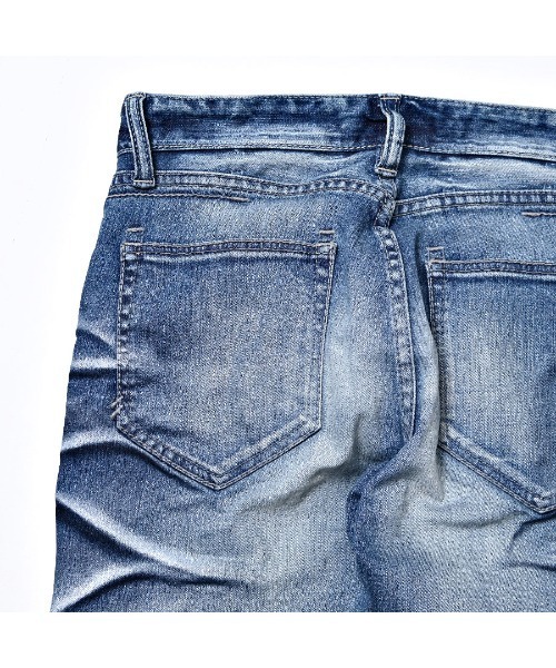 パンツ デニム ジーンズ 『CIVARIZE/シヴァーライズ』ストレッチ入り 公式初売 『CIVARIZE/ストレッチ入りパールバインダー立体加工スキニーデニムパンツ デニム/ジーンズ