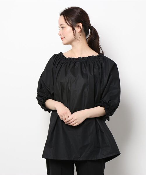ブラウス シャツ 「Maunaloa」パフ7分袖ブラウス レディース Maunaloa（ファッション） ブラウス シャツ 「Maunaloa」パフ7分