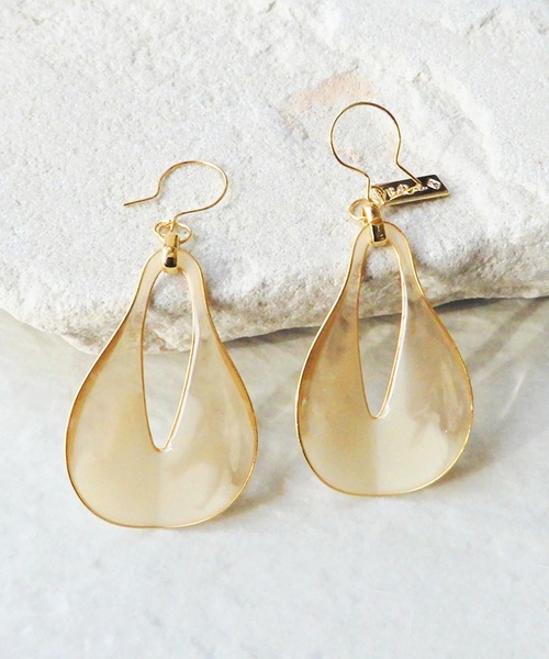 The Rule ピアス ザルール：Horn hook pierced earring:マーフル