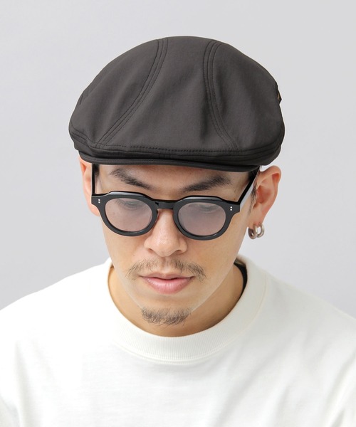 Mr.COVER 帽子 ベレー帽 CORDURAストレッチナイロン フラット