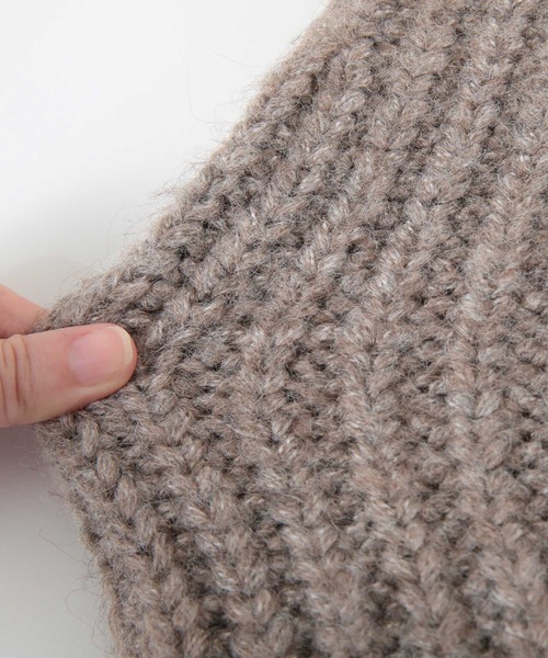 ワンピース VネックIラインニットワンピース