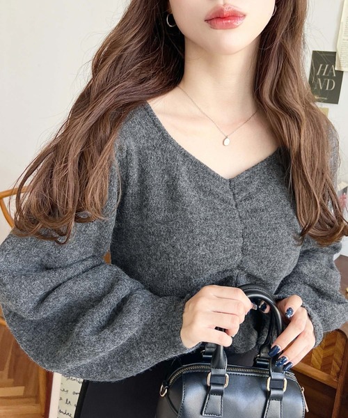 moment+ ニット セーター 「累計販売枚数2万枚突破！」アルパカライク