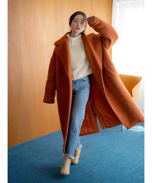 Ungrid（アングリッド） コート チェスターコート スライバー