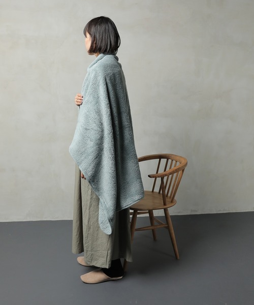 emesuelee ブランケット ふわふわモフモフシープタッチブランケットM