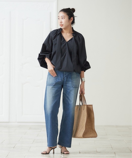 journal standard L'essage シャツ ブラウス 「追加」CPリボン