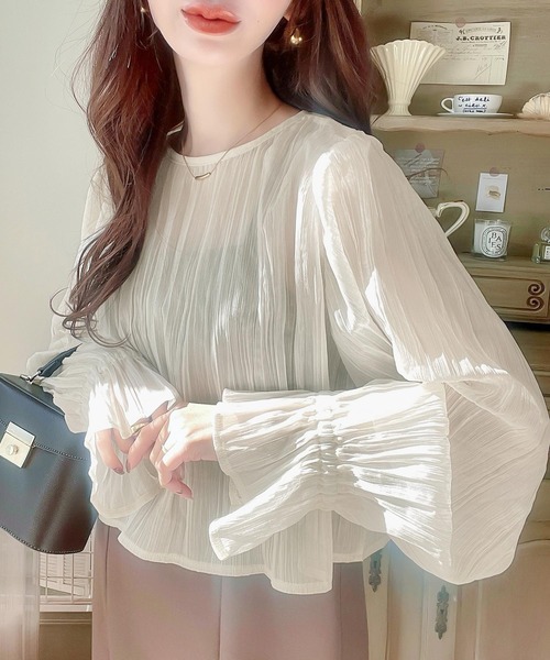 classicalelf（クラシカルエルフ） ブラウス シャツ 一枚で程よく