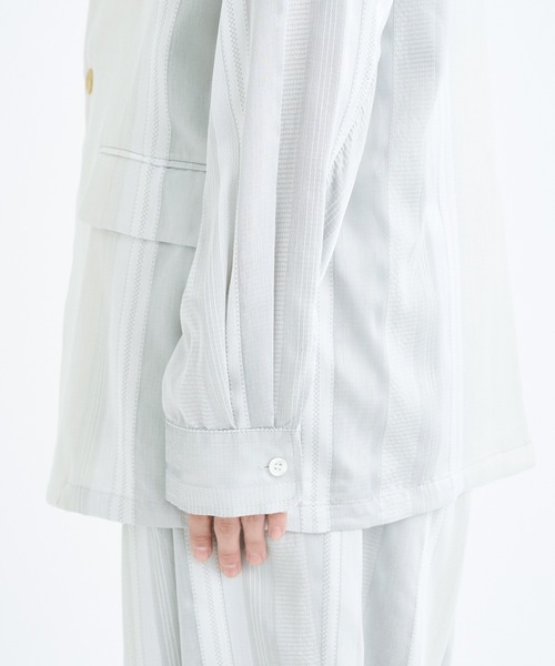 【TAAKK/ターク】NO COLLOR JACKET TAAKK/ターク】NO COLLAR JACKET/ノーカラージャケット（ノー