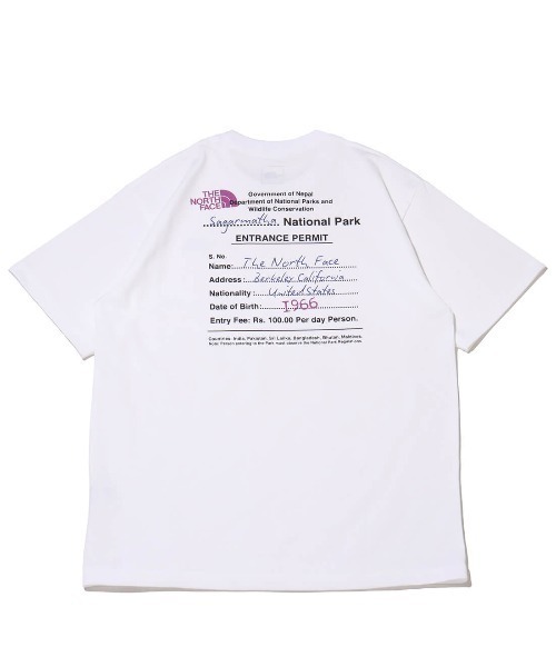 売切れ前に 大人気 THE NORTH FACE S/S Entrance Permission Tee THE NORTH FACE (ザノースフェイス) S/S Entrance Permission