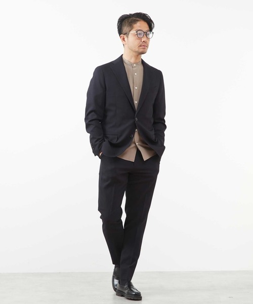 MEN'S MELROSE セレモニースーツ セットアップ 入学式 マイクロ