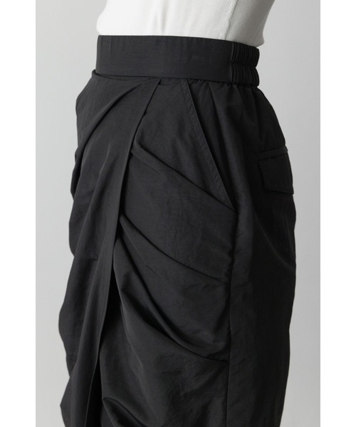 【crewre】ナイロンドレープマキシスカート　サイズ1 crewre online store / skirt