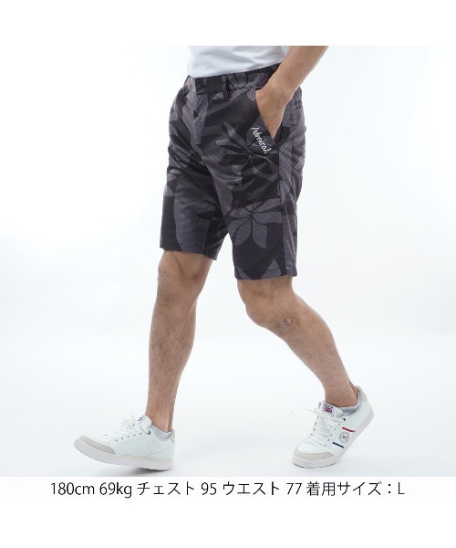 Admiral Golf パンツ リゾート柄 ショートパンツ メンズ