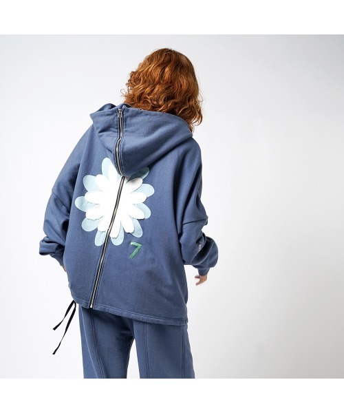 STUDIO SEVEN パーカー Back Zip Big Hoodie 2「STUDIOSEVEN