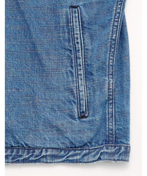 ベスト ジレ KURO x little sunny bite denim vest レディース