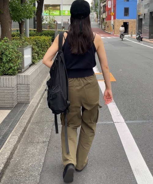 タンクトップ ノースリーブ さいとうなる - アメスリタンクトップ -made in  INTER FACTORY レディース