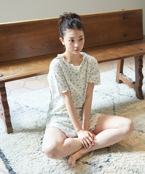 JEMORGAN LONG JOHNS ルームウェア　3点セット JEMORGAN LONG JOHNS ルームウェア 3点セット サックスブルー