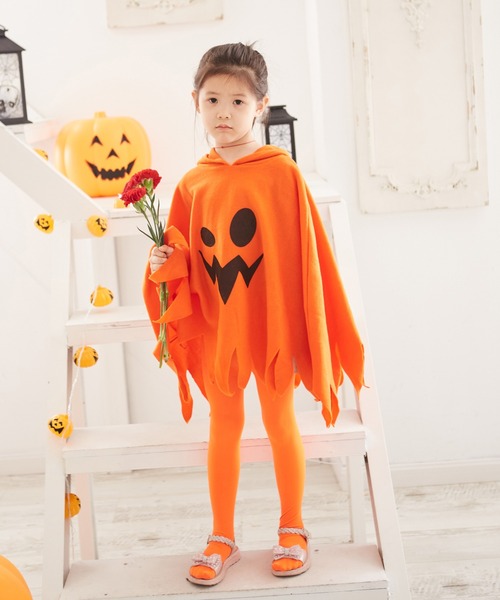 コスプレ 「 お化けポンチョ 」 ハロウィン 衣装 子供 仮装 コスプレ お化け ポンチョ 可愛い おばけ | ブランド登録なし | 10