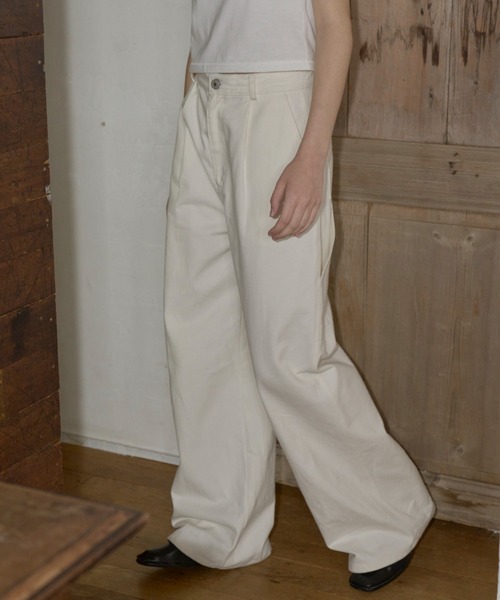 GIUNON パンツ carpenter wide pants / カーペンターワイド