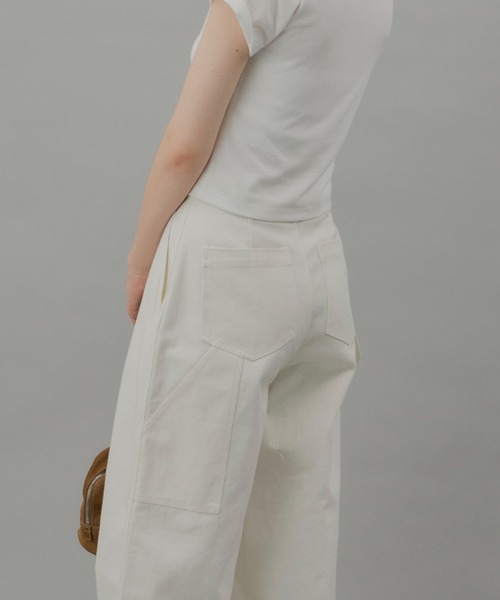 GIUNON パンツ carpenter wide pants / カーペンターワイド