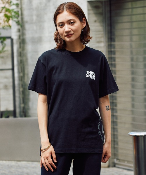 THRASHER tシャツ THRASHER/スラッシャー COMBINATION B S/S