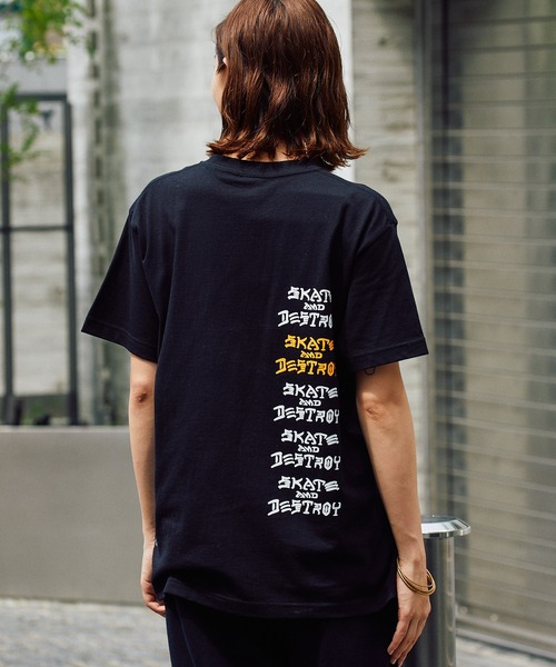 THRASHER tシャツ THRASHER/スラッシャー COMBINATION B S/S