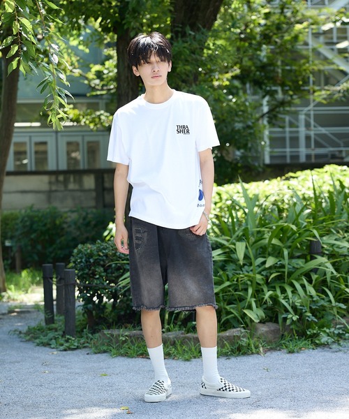 THRASHER tシャツ THRASHER/スラッシャー COMBINATION B S/S