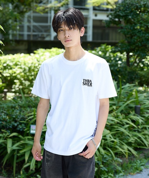 THRASHER tシャツ THRASHER/スラッシャー COMBINATION B S/S