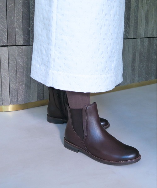 enchanted（エンチャンテッド） ブーツ 本革ソフトソールサイドゴア