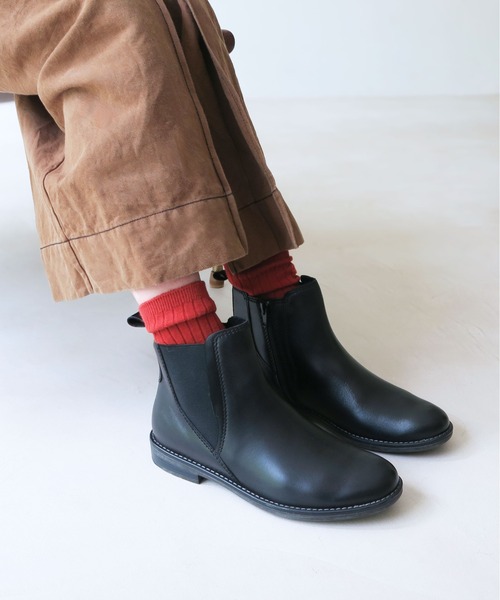 enchanted（エンチャンテッド） ブーツ 本革ソフトソールサイドゴア