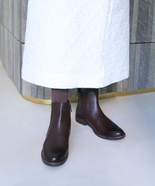 エンフォルド　サイドゴアブーツ 厚底ミドル丈サイドゴアブーツ/31439 – ORIENTALTRAFFIC